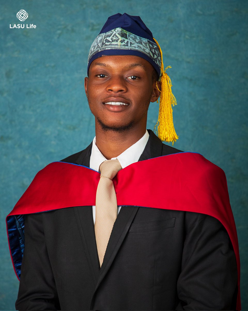 It is official! 

I give thanks to Almighty God. Alhamdulillah rabil alamin.

Mubaraq Olawale OLANIYI,
Overall Best Graduating Student (CGPA of 4.98),
Lagos State University (2022/2023 Academic Session).

Indeed, NATURE pays DILIGENCE. Await the full gist/story.......