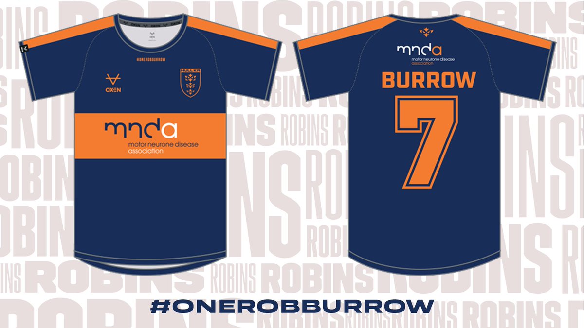 hullkrofficial's tweet photo. Next month, ahead of our away fixture at Leeds Rhinos, we will swap our usual warm-up tee for a very special one-off design in support of a fantastic cause, and as our small tribute, to the late, great, Rob Burrow. 
 
Hull KR fans can show their support by pre-ordering the tee now and contribute to Rob’s enormous legacy.

ALL profits from the tee will be donated between the MND Association and the Rob Burrow Centre.

We’d like to thank Leeds Rhinos and our usual warm-up sponsor, Academics, who are giving up their sponsorship for a game, for their blessing to make this happen.

🔗 https://t.co/dmQdt985xM