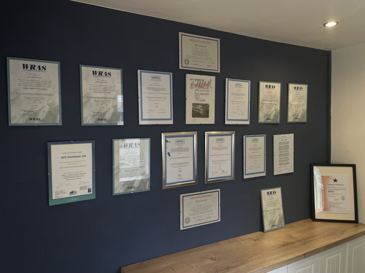 APC Distributor (@apctaps) on Twitter photo Just a few of our <a href="/WRASApprovals/">WRAS Approvals</a> certificates showing our dedication to quality since il primo giorno.
#brassware #kbbreview #kitchen #bathroom Just a few of our <a href="/WRASApprovals/">WRAS Approvals</a> certificates showing our dedication to quality since il primo giorno.
#brassware #kbbreview #kitchen #bathroom
