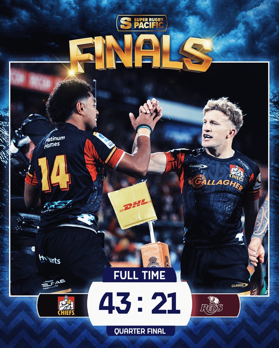 A STATEMENT FROM THE CHIEFS 😤

#SuperRugbyPacific #CHIvRED