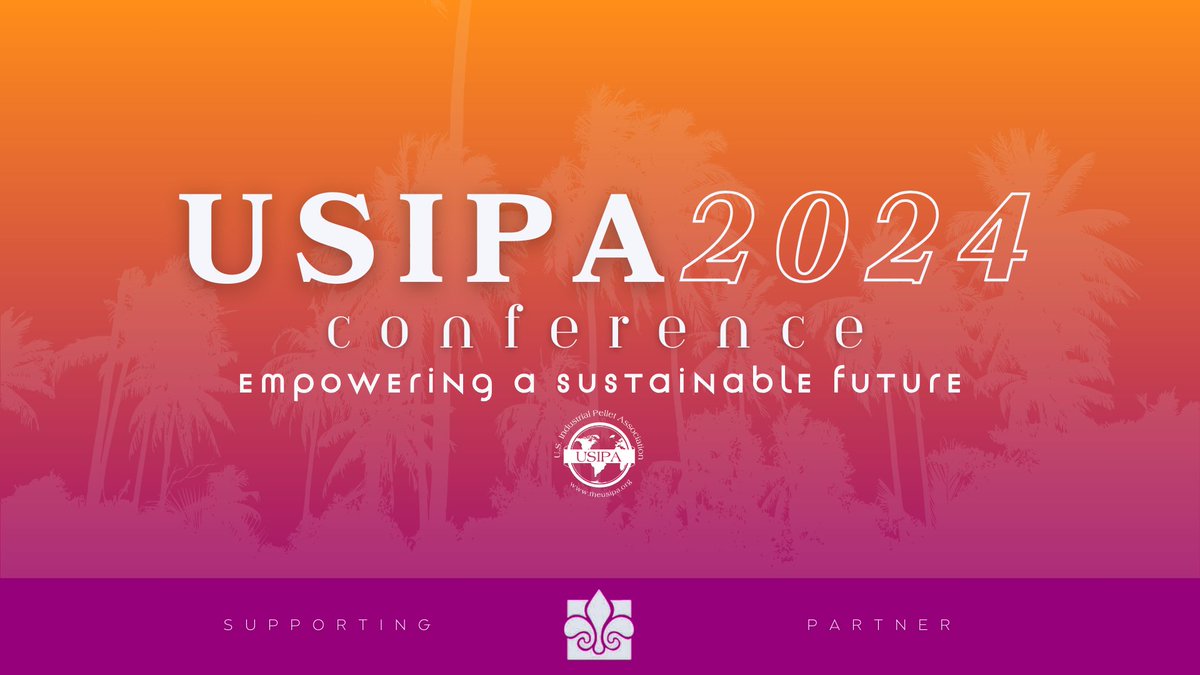 Registration for the <a href="/pellets4energy/">USIPA</a> USIPA 2024 Conference is NOW OPEN!
<a href="/hawkinswrightUK/">Hawkins Wright</a> serves as a Supporting Partner of the USIPA 2024 Conference.

Date: November 3rd-5th
Location: The Loews Hotel, Miami Beach, FL
Register Now: cvent.me/yV242r