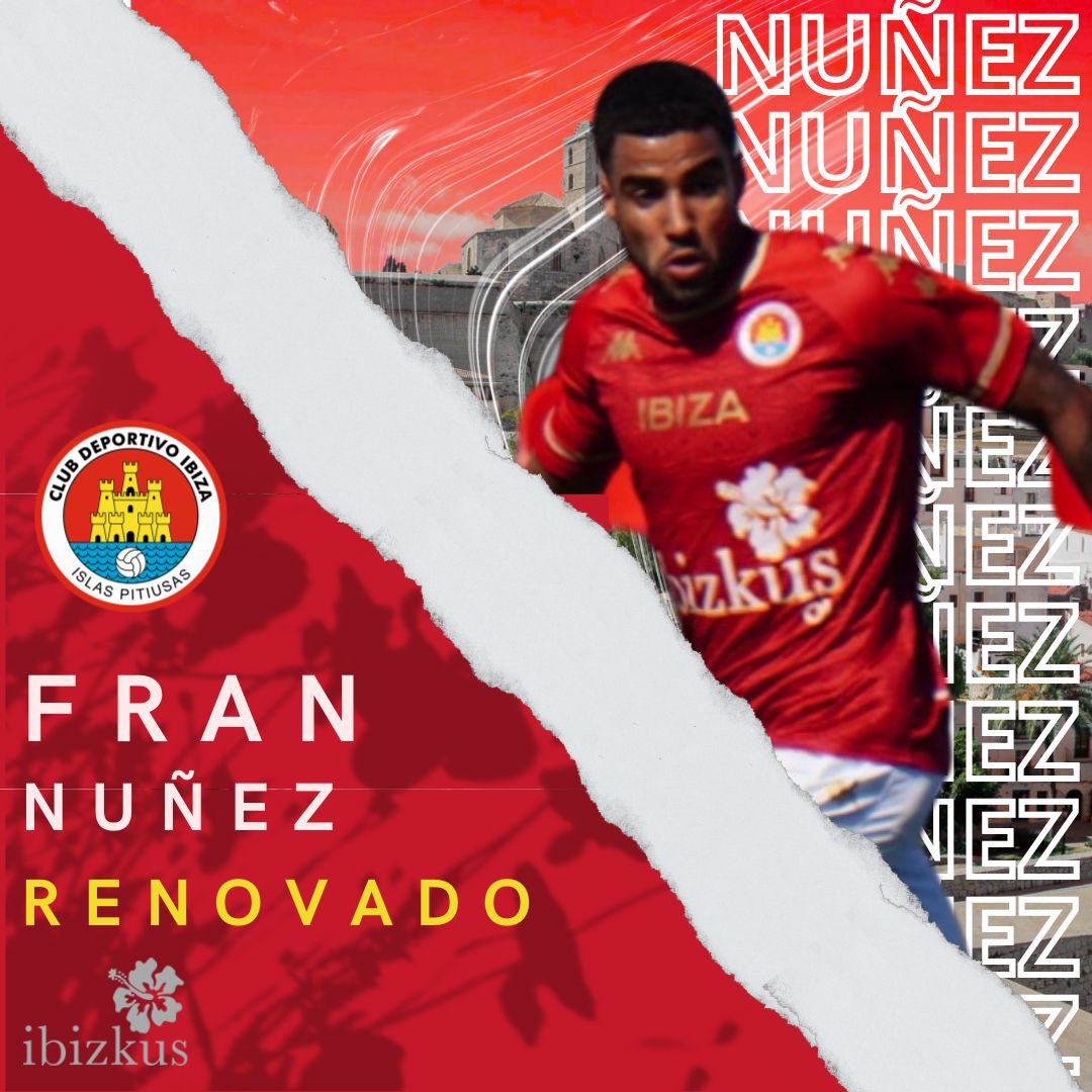 🔴 R E N O V A D O S 🔴

👍🏽 Xesc Navalón y Fran Núñez formarán parte de la plantilla del CD Ibiza en la temporada 2024-2025 en Segunda RFEF

⚽️ ¡Muchos éxitos y muchos goles!

#somosrojo🔴 #ibiza #cdibiza #renovacion #futbolbalear