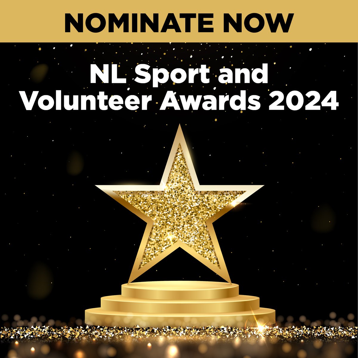 Nominations are now open for our NL Sport &amp; Volunteer Awards 2024!  Celebrate our community heroes in categories like Young Coach, School Sport Champion, Club of the Year and more. 🏅 Tag anyone who you think deserves to be recognised. Read more ⬇️ ow.ly/EnK850Sbv7u