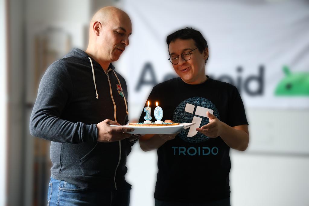troido's tweet photo. Kubernetes turned 10, so we threw it a nerdy birthday bash with pizza, beers, and special Kubercakes here at Troido! 🎂🎉 Huge thanks to Randy Gupta for the amazing insights and to GDG Düsseldorf for organizing. #Kubernetes #GDGDüsseldorf https://t.co/aFasnRGcUn