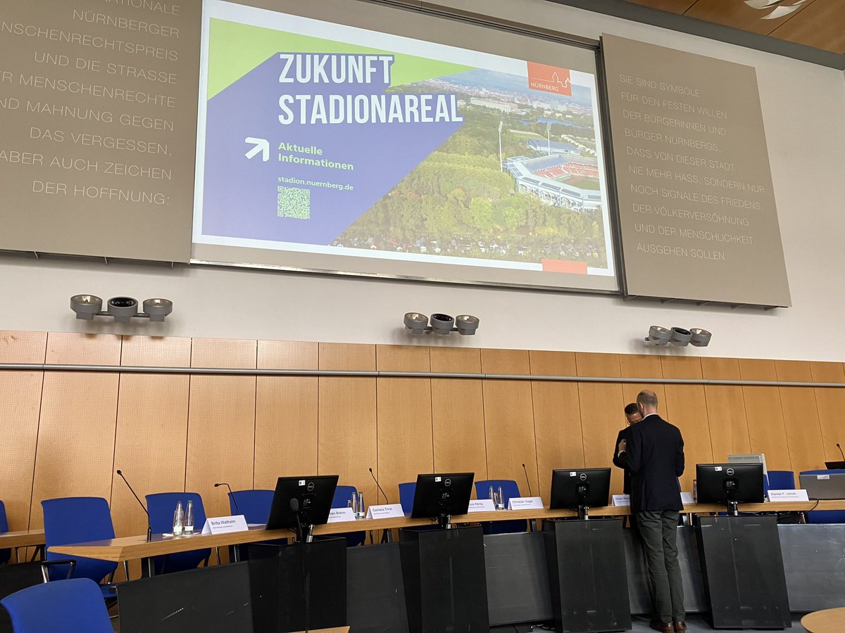 Spoiler: Die gemeinsame Projektgruppe der Stadt Nürnberg und des 1. FC Nürnberg empfiehlt dem Stadtrat den Vollumbau des Max-Morlock-Stadions - mehr dazu gleich im Live-Ticker auf nn.de #fcn