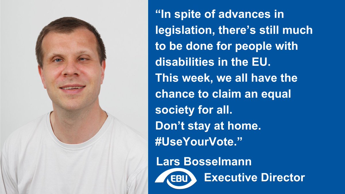 euroblind's tweet photo. A new legislative cycle will start soon. Our main claim is to bring positive changes to our communities.

🗳️ With the start of the #2024EUElections, EBU would like to encourage all people with disabilities across the EU to #UseYourVote and #StandForInclusiveEU. https://t.co/TAyGOTLeVg