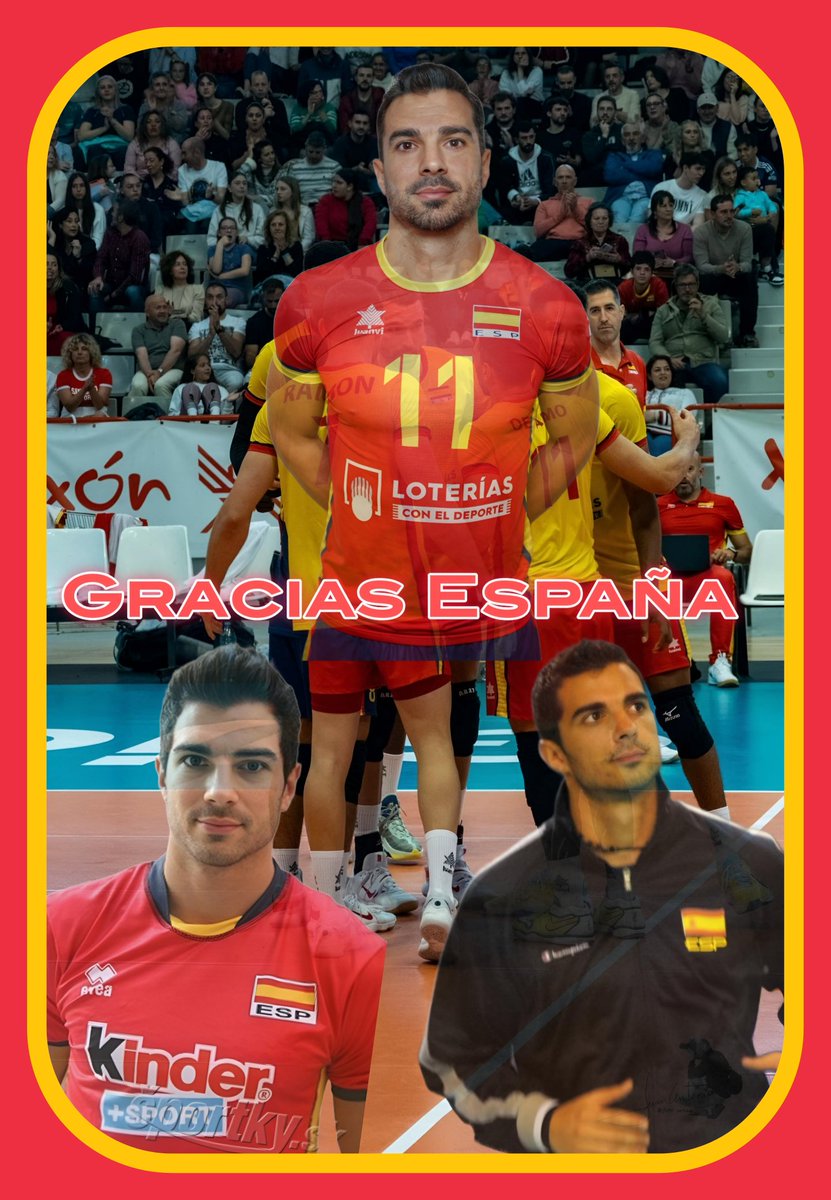 Hoy toca decir adiós a la Selección Española @redlynxes . Son muchos años para 123 partidos entre amistosos y oficiales en los que ha habido momentos mejores y peores pero en los que he dado todo para que el voleibol de España creciera