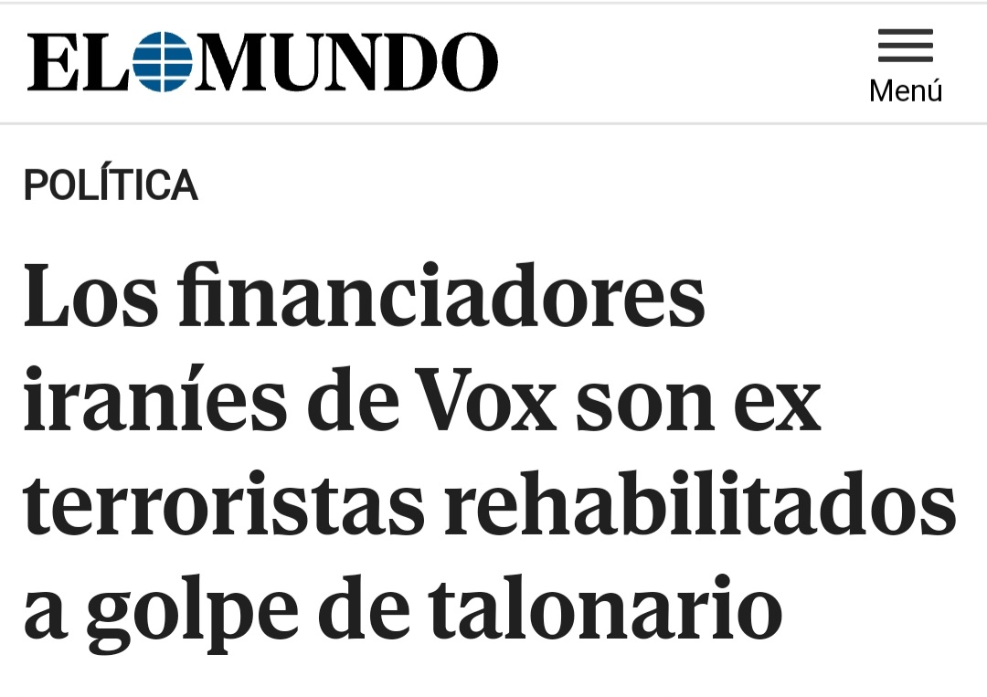 Panik81's tweet photo. Dejo esto por aquí para los fans de Abascal que están berreando diciendo que no es verdad. https://t.co/J1q2XF0V6v