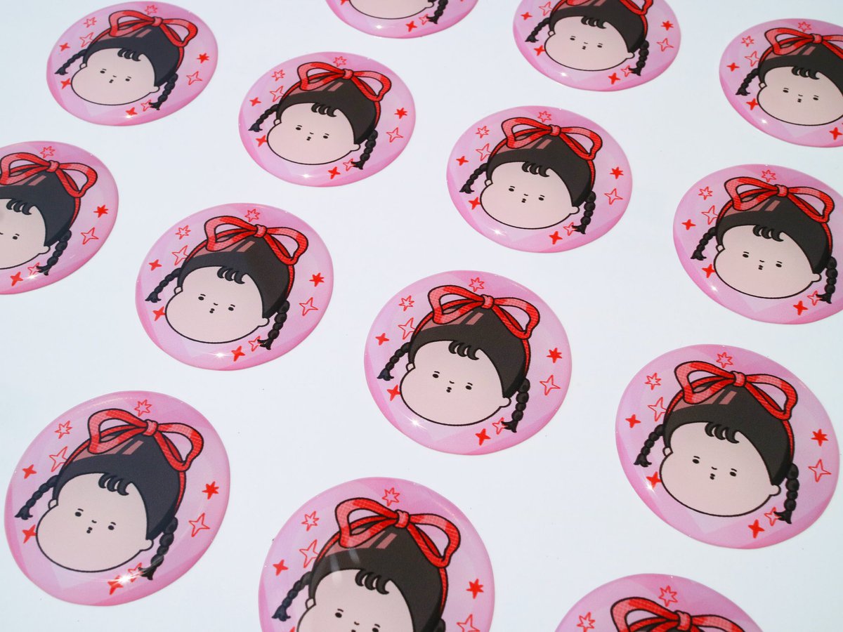 inoue_noi's tweet photo. StickerAppさま(@stickerapp @stickerappjp)とのコラボ企画でエポキシステッカーを制作しました!
ずっと作ってみたかったぷっくりシール⚪️女児心がくすぐられます♡
#StickerApp #StickerAppjp #ArtistsOfStickerApp #オリジナルステッカー #StickerAppコラボ https://t.co/g91jFqp8xB