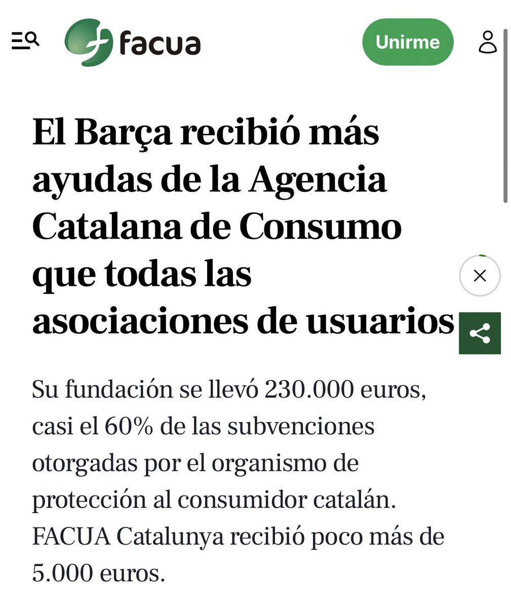 Twiterofilo1's tweet photo. El único club estado que hay en España es el Barça. El club deportivo que usa la Generalitat para expandir su propaganda separatista por el mundo, el que recibe todas las ayudas de consumo en Cataluña y es manejado en la sombra por Roures. 

#ZAS panfleto, @sport https://t.co/UIoji3hPws