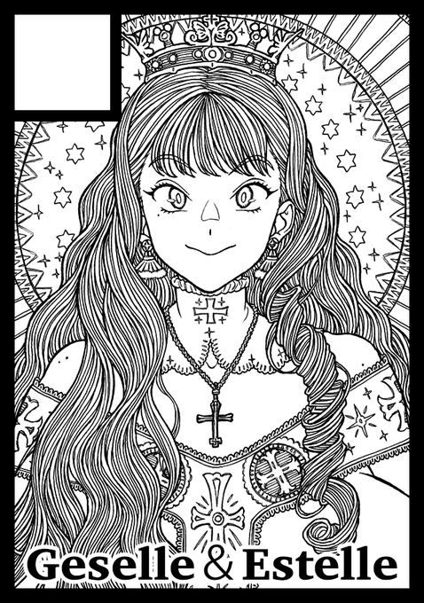 ◎貴方のサークル「Geselle&Estelle」は、月曜日 東地区 "ル" ブロック 14a に配置されました。個展で販売予定のイラスト集『LONG LONG HAIR GIRLS』のほか、グッズ類、品切れになっていたティッツィのアクリルフィギュア等を持っていく予定です。 