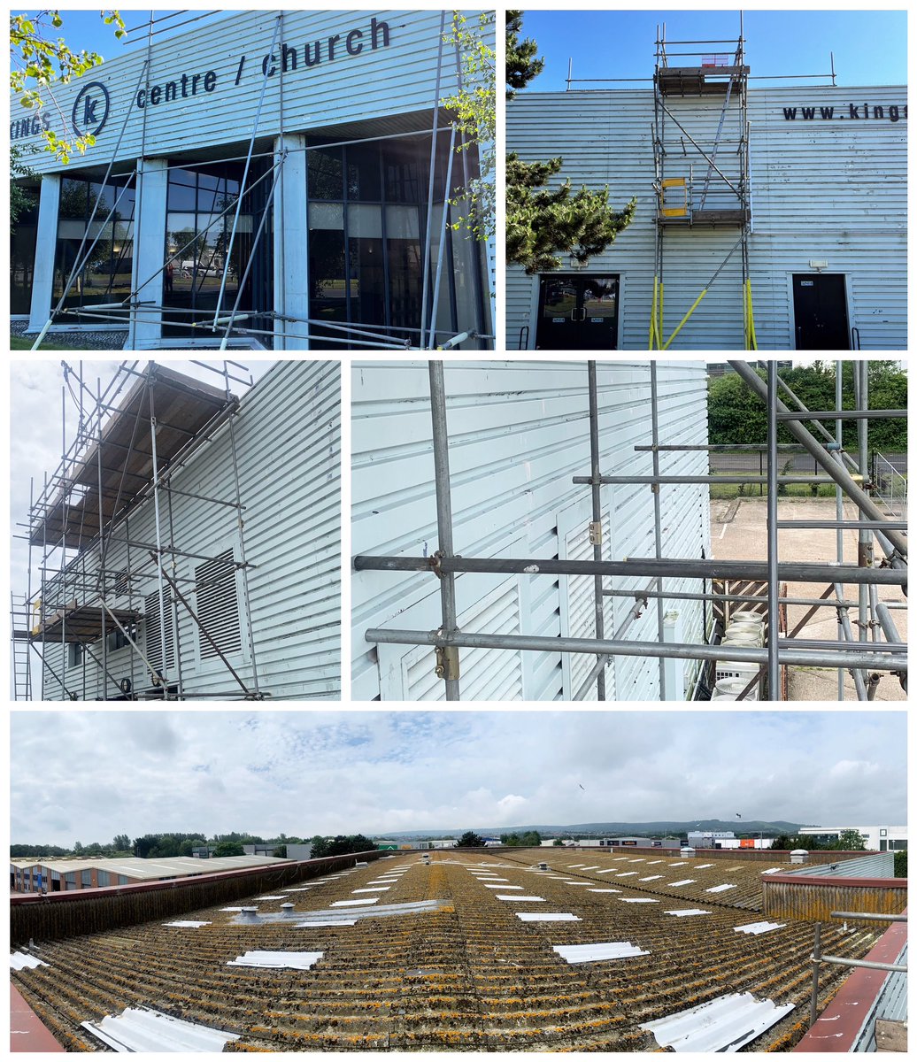 The building work begins!! The roof will be tackled first 🏗️Just a little note that the car park at the 40% end of the building is out of action with the scaffolding, but 3 hours of free parking is available at Morrisons (please park furthest from the store entrance).