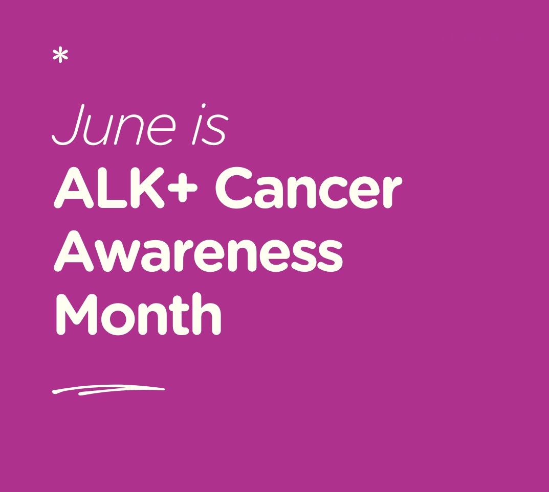 As part of our FRIDAY NEWS: VOICES of LuCE section, we would like to make you aware that June is ALK+ Cancer Awareness Month. Read more about our member organisation @ALKPositive UK and the work it does here: alkpositive.org.uk #ALKPositiveAwarenessMonth #ALKPositive