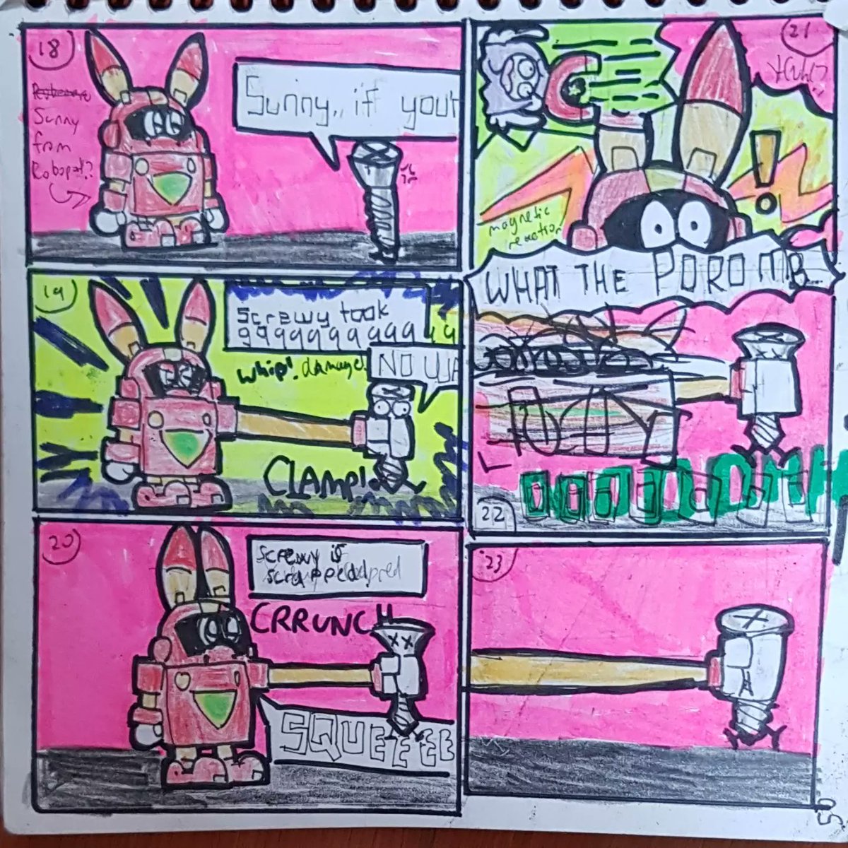 03eTEBSWT's tweet photo. #weeptchi ( #ぴゅえるっち ) #tamagotchi #たまごっち #robopon #ロボットポンコッツ bla bla bla read the comic. https://t.co/u8QtDxM4Lt