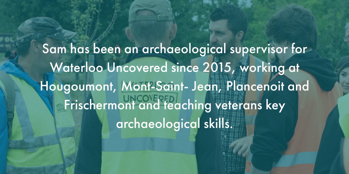 This #VolunteersWeek we’re highlighting just a few of our many wonderful, long-time volunteers - today's spotlight is on archaeologist Sam!