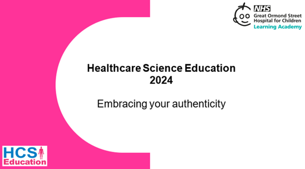 It's happening! 

Welcome everyone to this years #HCSEd24 

First up is <a href="/AimeePinnington/">Aimee Pinnington</a>  'Barriers &amp; facilitators - HCS careers'

<a href="/GreatOrmondSt/">Great Ormond Street Hospital for Children</a> <a href="/GOSHLearnAcad/">GOSH Learning Academy</a> <a href="/girlymicro/">Prof Cloutman-Green🕷 (Girlymicro@mindly.social)</a>