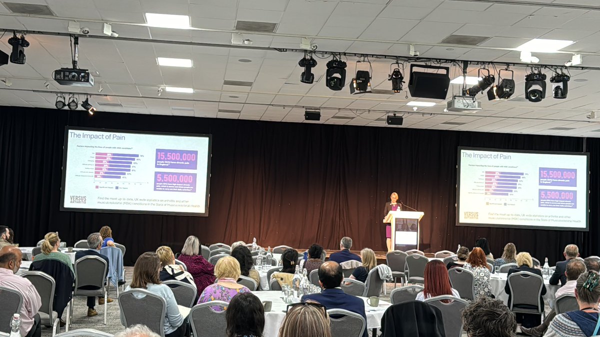 MsApdp's tweet photo. We are excited to hear from Professor Lucy Donaldson @VersusArthritis about their vision https://t.co/6Bij1HmEpB