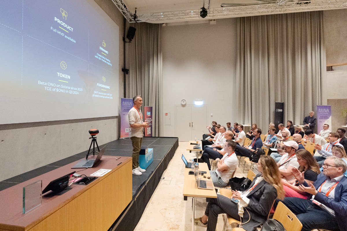 onocoyRTK's tweet photo. 3rd Place Winner! 🎉

At the #CVC24 Startup 2024 by @CV_Labs we had the honor to pitch onocoy to the crowd!

And we're delighted to announce that not only did we spread the word about onocoy and GNSS, but also we became third in the Startup Pitch ❤️

Thanks for the opportunity! https://t.co/OozwrRiDsC