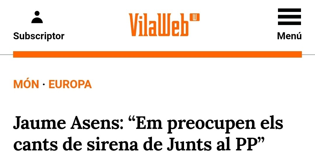 Jaumeasens's tweet photo. Quan pensa Junts tancar la porta a la moció de censura anunciada per Feijóo?

https://t.co/FWbuyTWdHu https://t.co/akPkH8kNT2