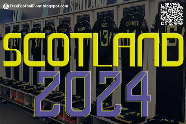 this_is_FFF's tweet photo. The #Scotland 2024/2025 #font that is intended for use in the UEFA Euro 2024 is now available at https://t.co/3D5bBW16H2 
#Euro2024 #Adidas #football #futebol #soccer #UEFAEuro2024 https://t.co/YIKDZdX7uN