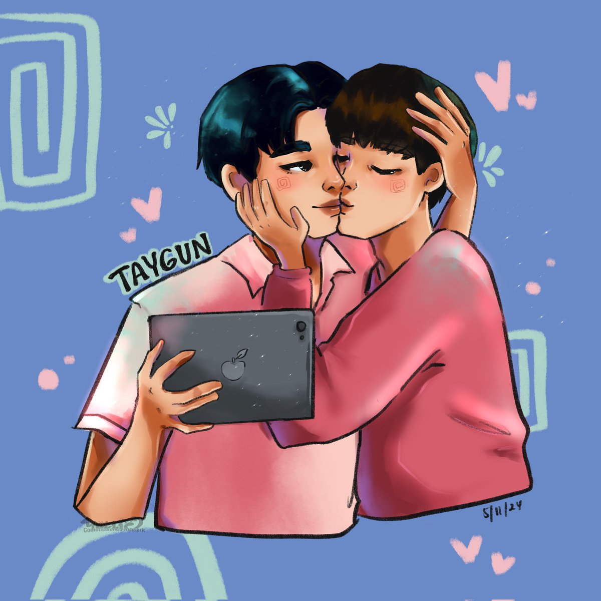 everythingselu's tweet photo. Happy Pride, boo! I'm giving away limited #taygun acrylic keychains. Please do send a dm if you want one. PH only. Like and RT!

This does not intend to disrespect the official FCs. This is a harmless GA so please don't send hate. 

art by @artbyyellie 💚💙
do commission them ~ https://t.co/swJId45BqN