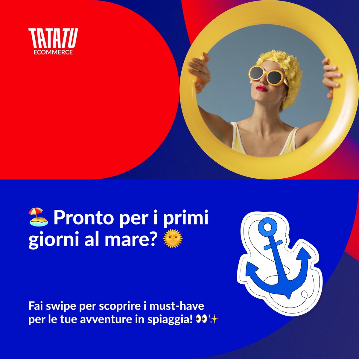🌊🌞 L'estate sta arrivando! Ecco gli essenziali che non possono mancare per i tuoi primi giorni al mare! 🏖️
🔗 Non perdere l'occasione, visita il nostro e-commerce e preparati al meglio! 🛍️webshop.tatatu.com/collections/all

#estate2024