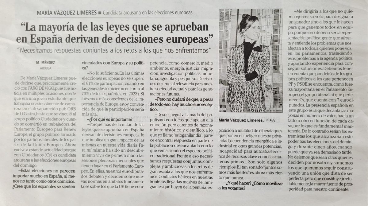 María Vázquez tweet media