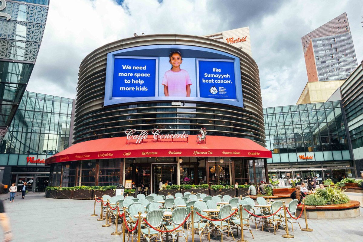 Build it. Beat it.  One of our Digital Creative Competition winners <a href="/GOSHCharity/">Great Ormond Street Hospital Charity</a> charity has gone live with their thought-provoking DeepScreen® campaign to raise crucial funds to help build a new Children’s Cancer Centre.  

Read more: oceanoutdoor.com/ocean-news/new…