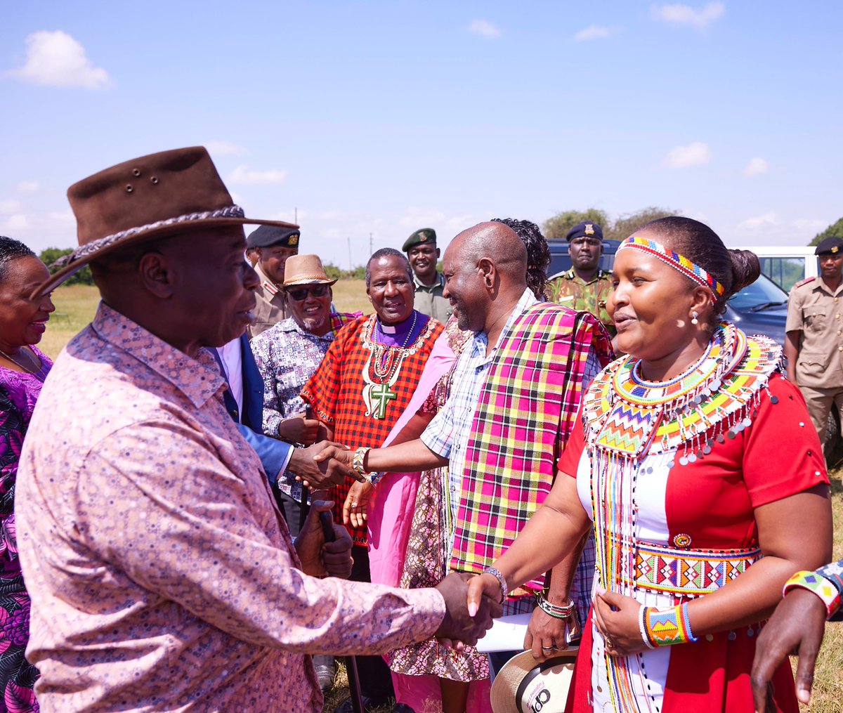rigathi's tweet photo. Today, I join the good people of Samburu County for development activities at Kisima Girls High School in Samburu West and later a Women and Youth Empowerment fundsdrive at Maralal Town Stadium. 

Samburu County Governor Lelelit Lati, his Spouse Becelyne Lelelit, https://t.co/lguCmLoOE3