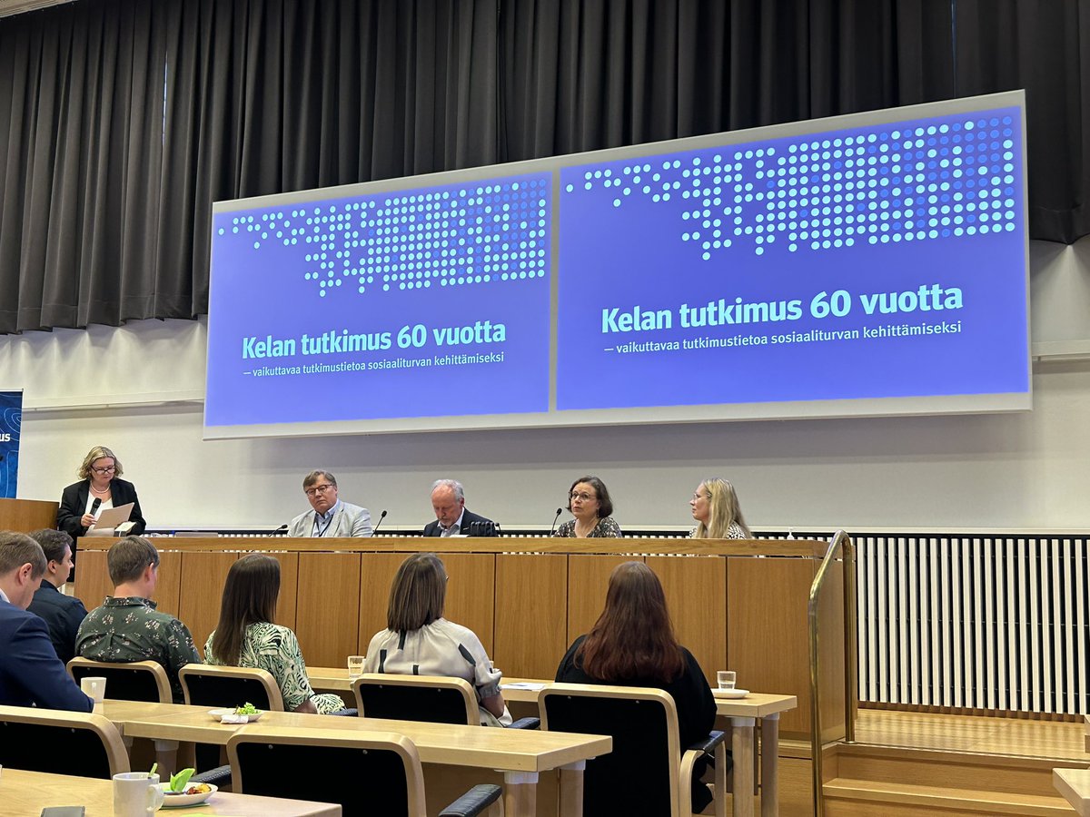 Allan Paldanius (@paldaal) on Twitter photo .<a href="/KelaFpa/">Kela Fpa</a> tutkimus 60 vuotta -juhlaseminaari paneelivaiheessa. Mukana <a href="/ETKinfo/">Eläketurvakeskus</a>’n <a href="/susankuivalaine/">Susan Kuivalainen</a>
#Tutkimustieto #sosiaaliturva #kehittäminen .<a href="/KelaFpa/">Kela Fpa</a> tutkimus 60 vuotta -juhlaseminaari paneelivaiheessa. Mukana <a href="/ETKinfo/">Eläketurvakeskus</a>’n <a href="/susankuivalaine/">Susan Kuivalainen</a>
#Tutkimustieto #sosiaaliturva #kehittäminen