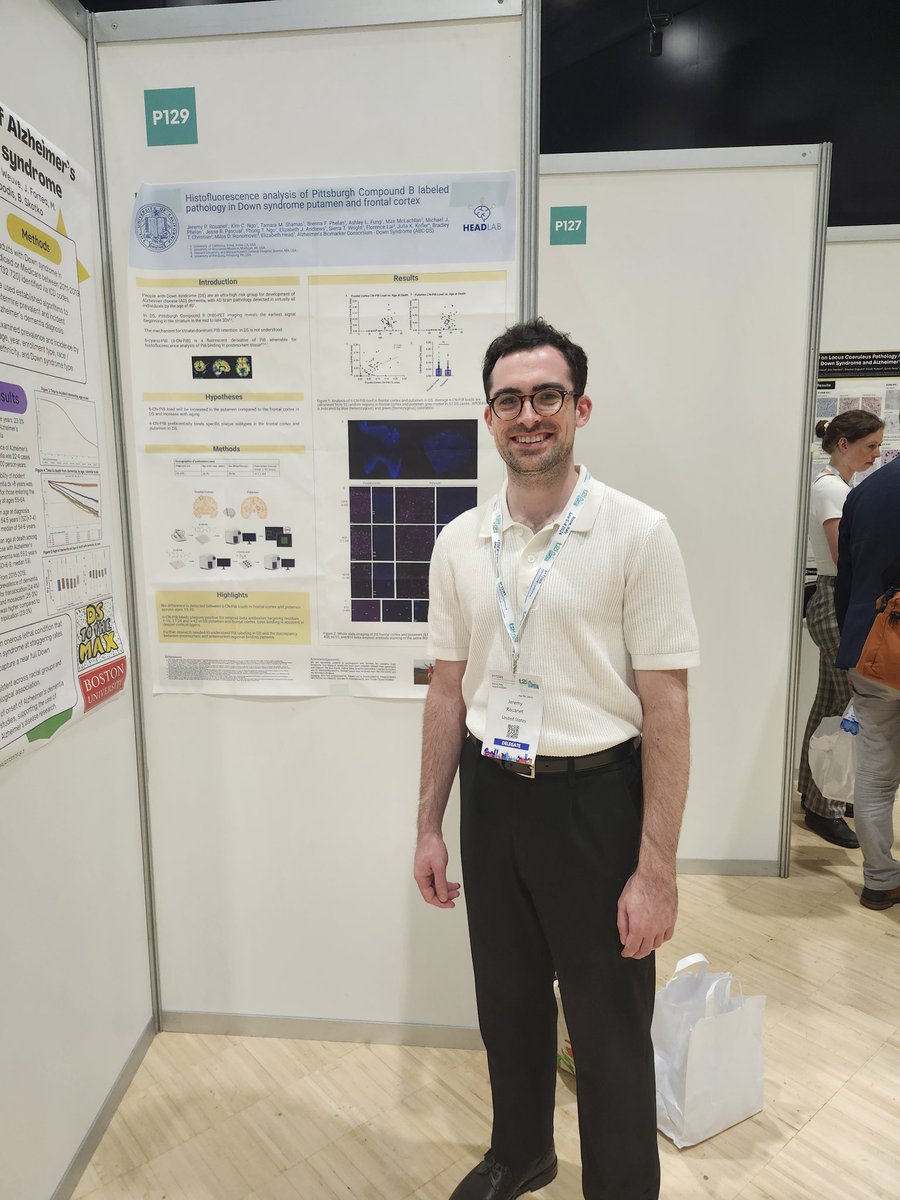 Jeremy Rouanet <a href="/jeremy_rouanet/">Jeremy Rouanet</a> presenting in vitro PIB binding in Down Syndrome brain at #t21rs <a href="/abc_ds_/">Alzheimer Biomarkers Consortium — Down Syndrome</a> !