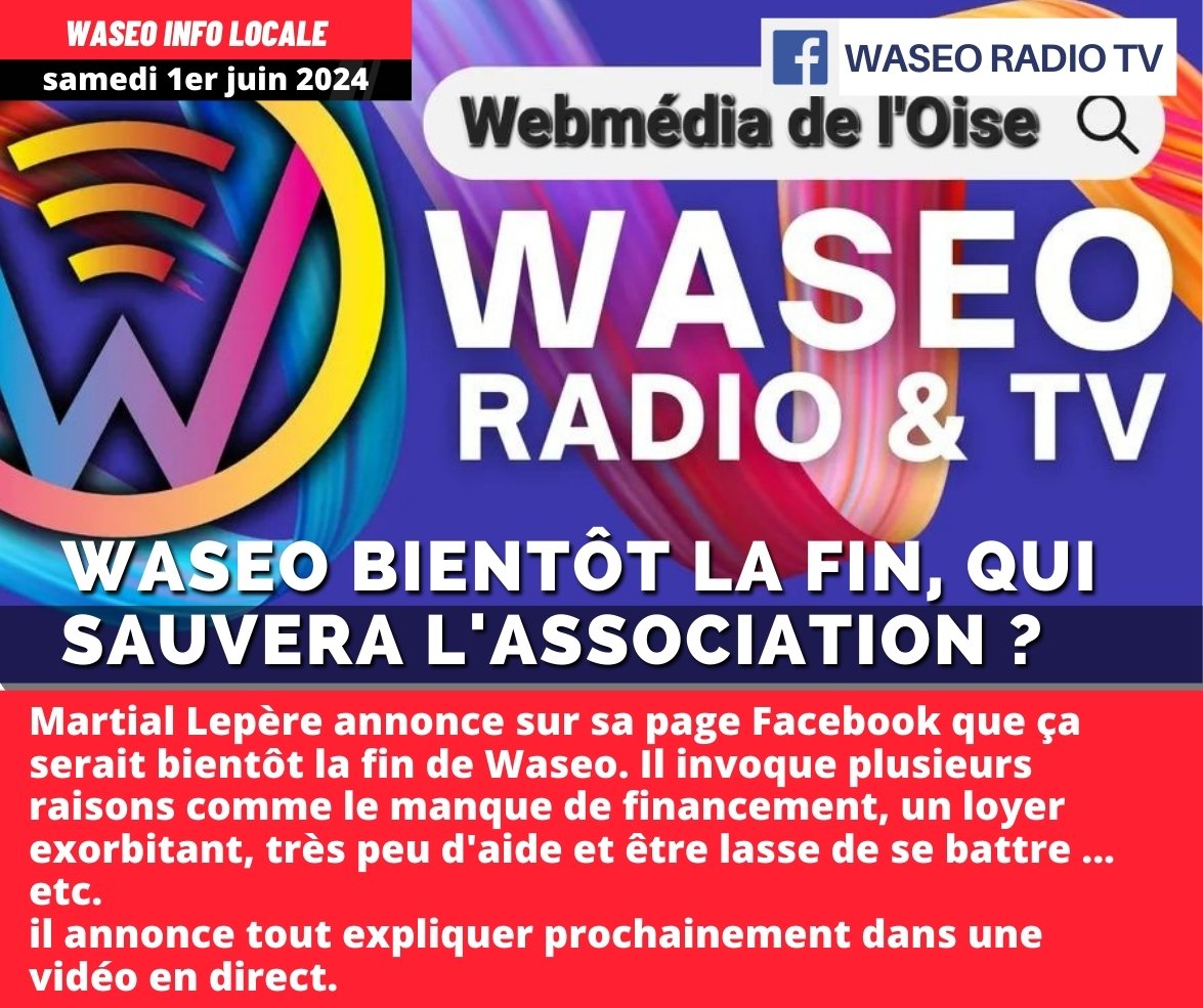 Studoise's tweet photo. Qui sauvera WASEO ??? https://t.co/KwOcNOMhKC
