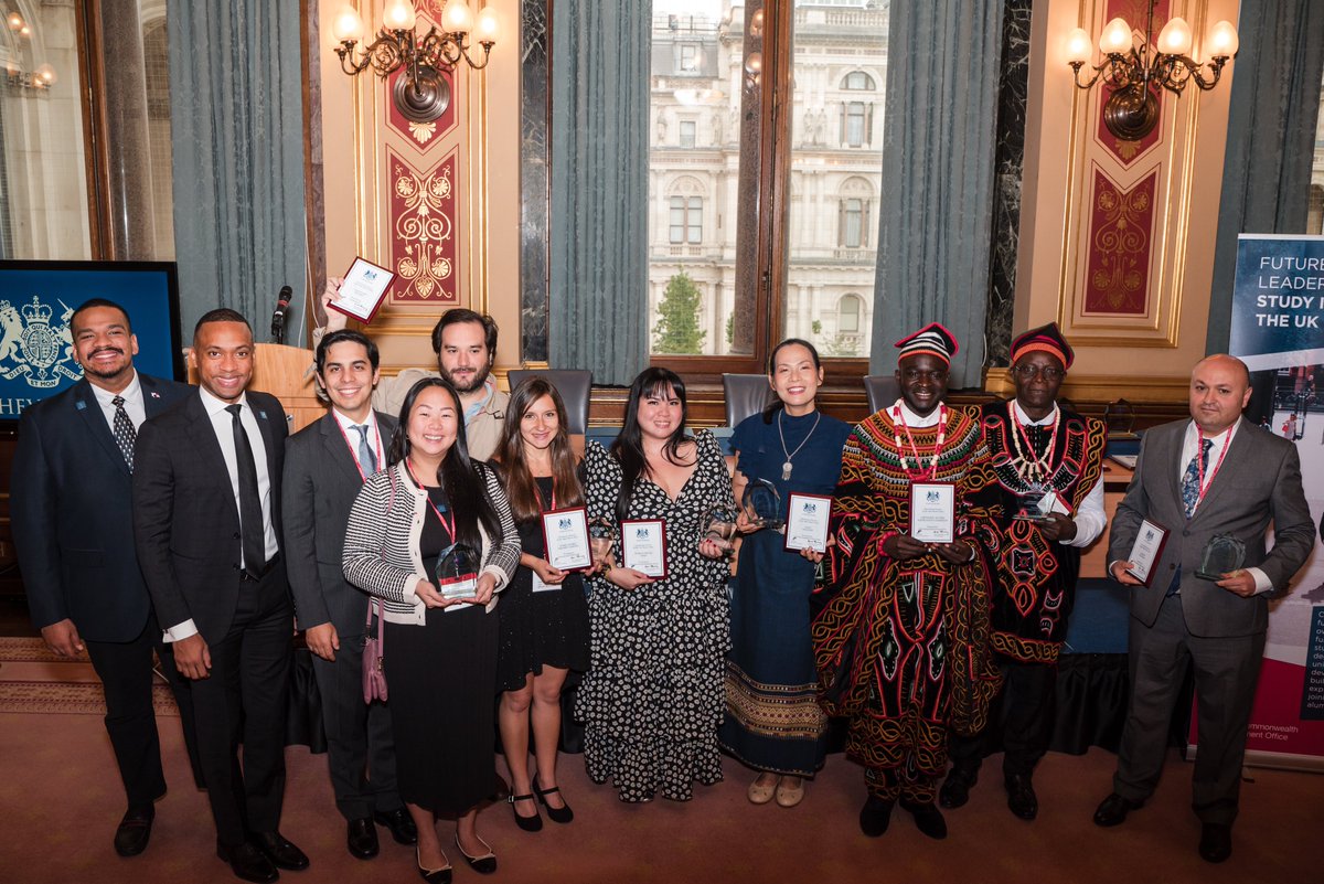 FelixFomengia's tweet image. Cameroon Chevening Alumni Association wins Chevening Alumni of the Year Award 2024 🏆

A great honour to have been invited to attend this ceremony and to receive the prestigious Chevening Alumni Award on behalf of our entire alumni association.

Nominated for our contribution to…