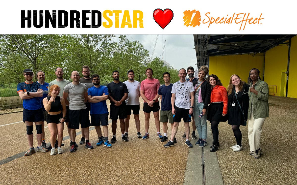 Omnomnick's tweet image. I'm running the #London10km for @SpecialEffect with the incredible team from #HundredStarGames! Please consider donating to help us raise money for a great cause! 💵🏃
justgiving.com/page/hundredst…