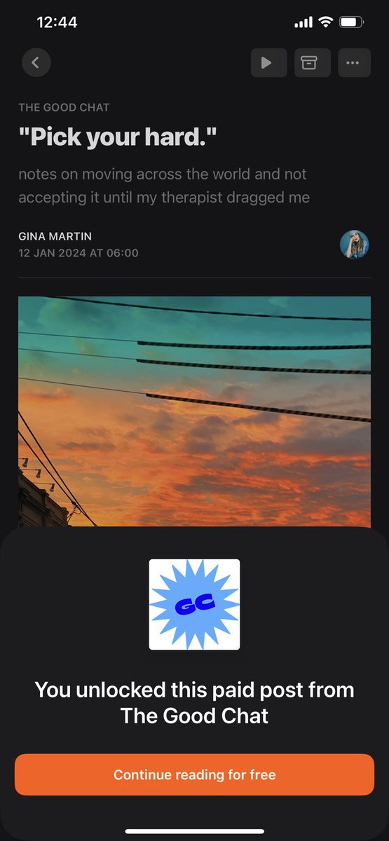 ahope1's tweet photo. @substack i can never unlock free posts even when Substack is TELLING me i should be able to? What's going on? https://t.co/s5zPnphEgY