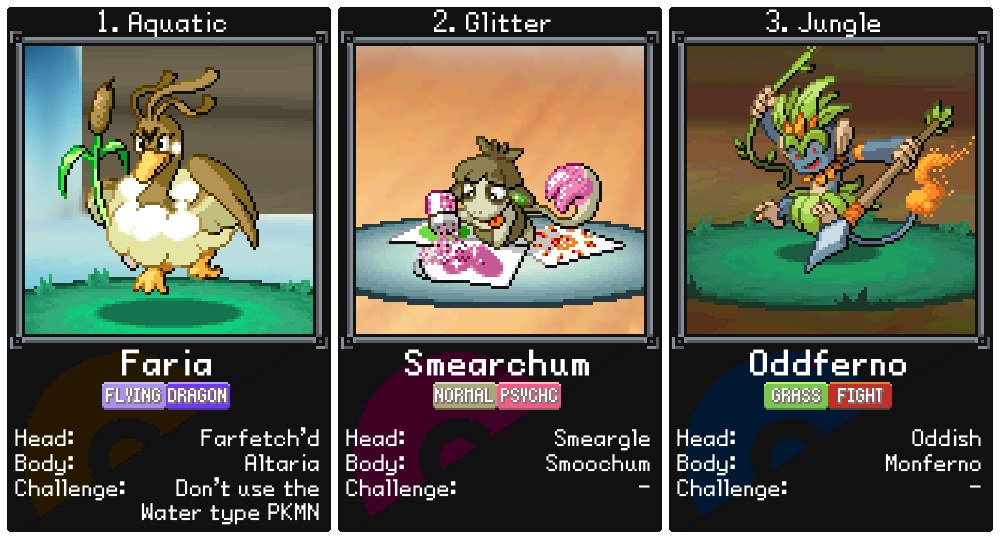 MilchikM's tweet photo. In Infinite Fusion Discord server, I participated in MergeMay where I made one fusion sprite every day according to the prompts! All the necessary credits will be in the end of the thread 🧵 #pokemon #infinitefusion #pixelart https://t.co/b3o73onDIn