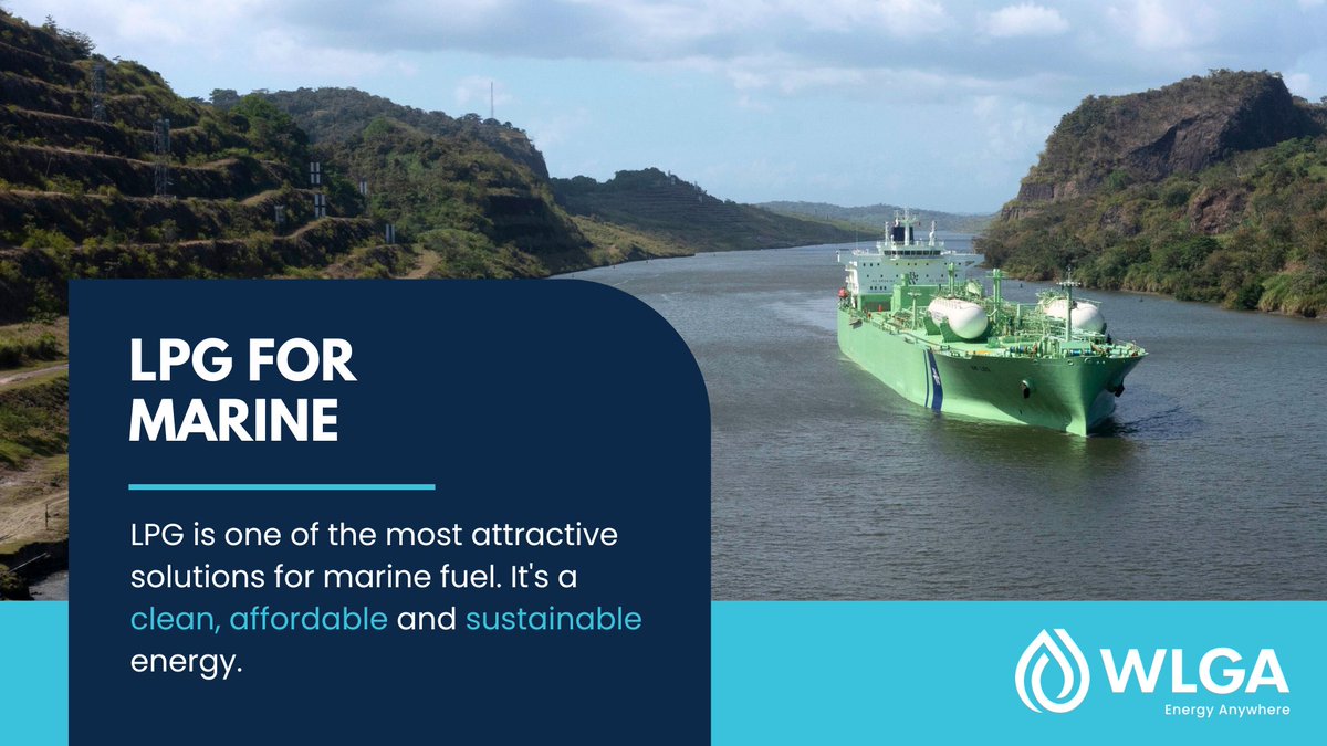 On #LPGday today, we’re celebrating the many opportunities of #LPG.

#DidYouKnow over 90% of the world’s goods are transported by sea? LPG could play a leading role in decarbonising the #shipping industry, as it produces lower levels of NOx and less CO2 than other available