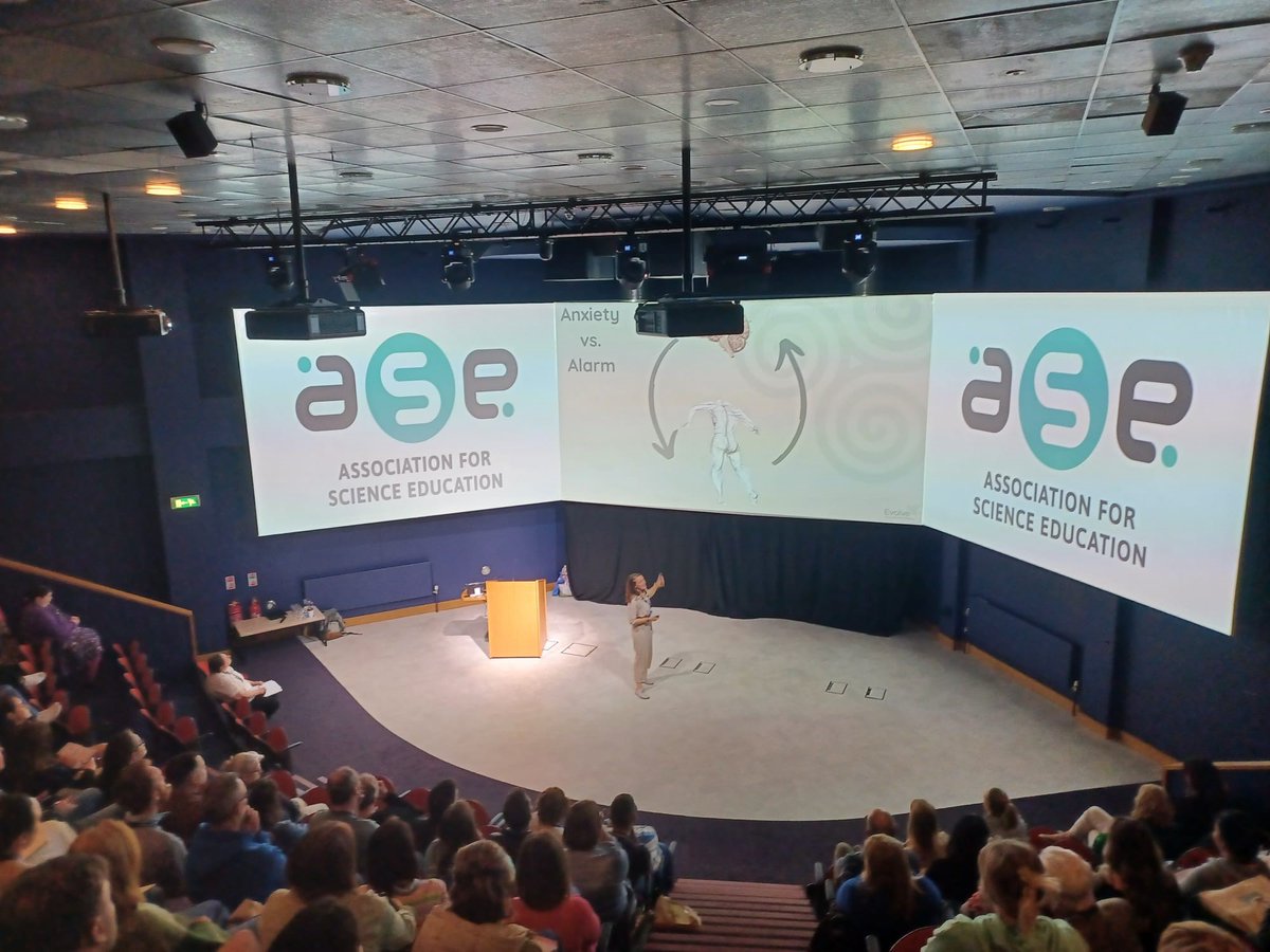 theASE's tweet photo. Looks like #ASENIConference has got off to a flying start in the fabulous W5 venue. Keynote Catherine Wells opening the day with her 'What happens in vagus, stays in vagus' talk https://t.co/ALa8I5HFMN