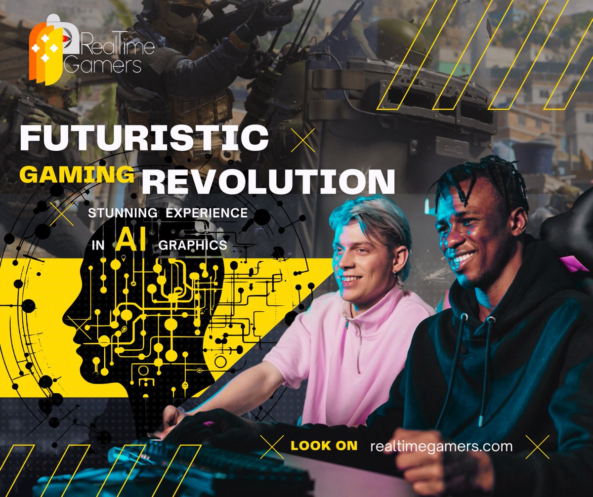 Realtime_Gamers's tweet photo. Turn into the futuristic of game presence with Realtime Gamers! 🎮✨ Dive into our AI-powered game development and fined out the experience stunning of graphics. Let's  break limits together !🌐🚀 #GameDevelopment #AI #Innovation https://t.co/ku5xmGPZbC