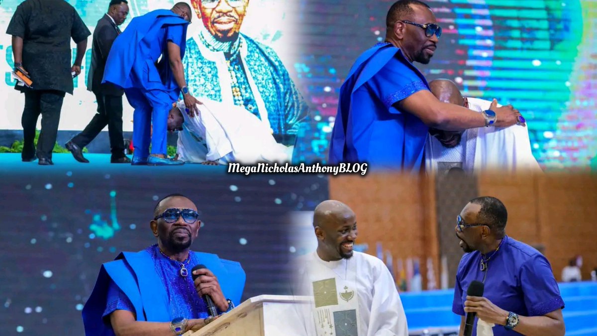 EhiNicholas's tweet photo. I Have So Many Sons Around The World, But You See, Apostle Johnson Is Different...❤️❤️
- Papa Ayo acknowledges his son, Apst Johnson Suleman.
#HolyGhostConference
#meganicholasanthonyblog https://t.co/YmH6sAgLBH