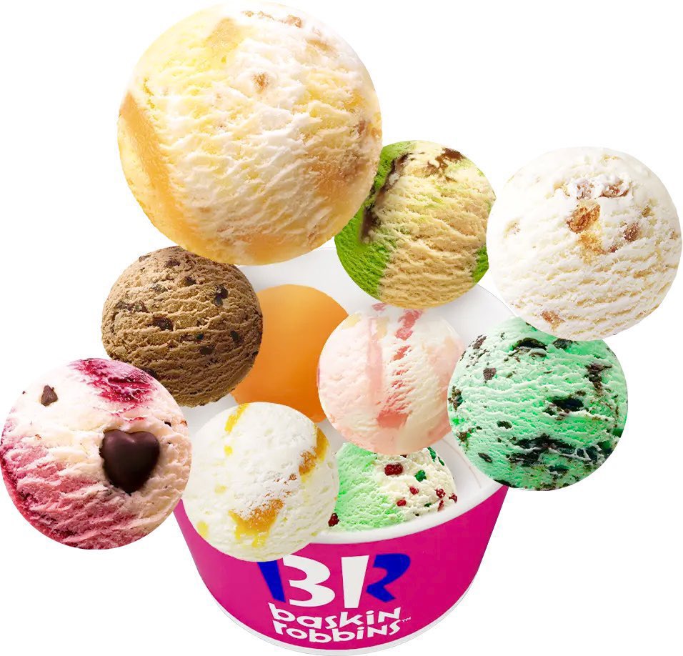 sweetroad5's tweet photo. ６月１０日よりサーティワンでは、プラス100円(1コにつき)でアイスクリームが最大10コまで増やせる「よくばりフェスキャンペーン」が再開されます✨
https://t.co/UxT7PHyeOM https://t.co/KetukRSEiX
