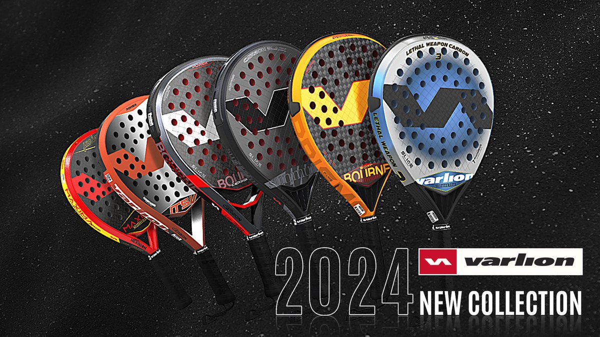 🤩 ¡Descubre la #NuevaColección al completo en nuestra página web!
5⃣ Gamas con palas para todo tipo de jugadores. ¡Productos para todos los niveles!
👉 varlion.com