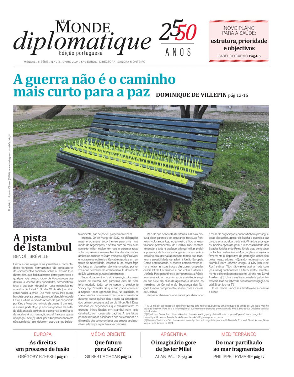 diplopt's tweet photo. 📰 CAPA JUNHO 2024

Já nas bancas e online! https://t.co/ocntNlUpLq
