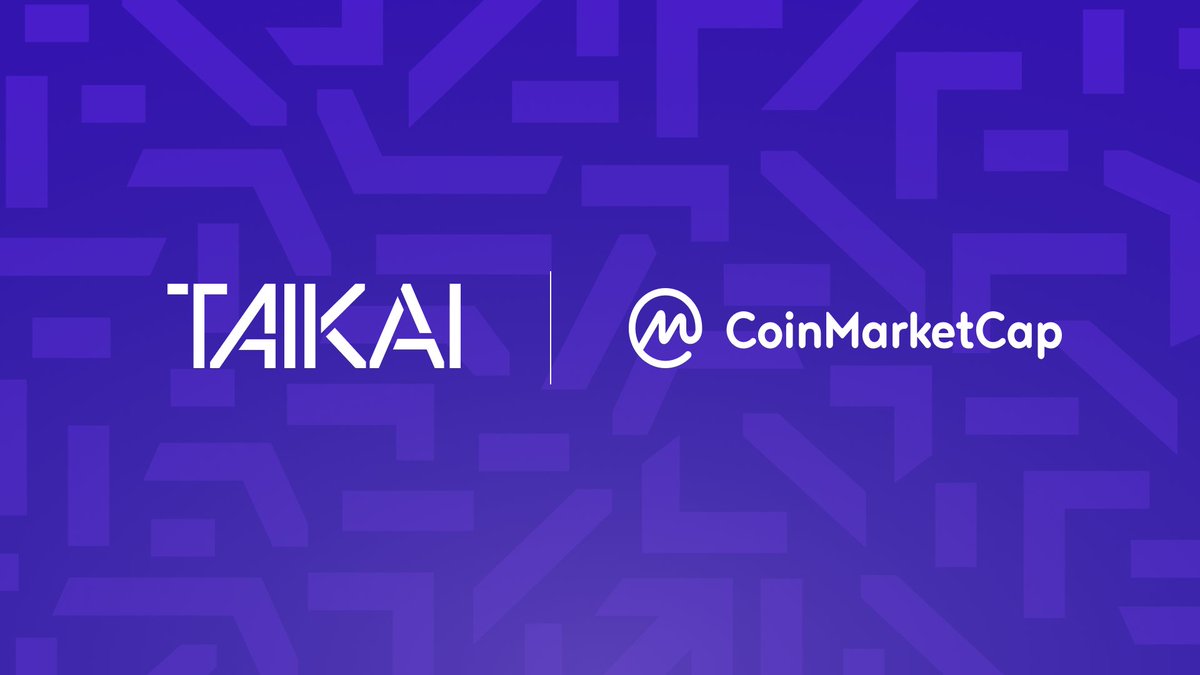 taikainetwork's tweet photo. Huge announcement for TKAI! 🚨
TKAI is now officially listed on @CoinMarketCap!
🔥 Learn more👇
https://t.co/yRwp58aVG2
#TKAI #Crypto #CoinMarketCap #Blockchain #CryptoNews $TKAI https://t.co/MDXIxUte3s