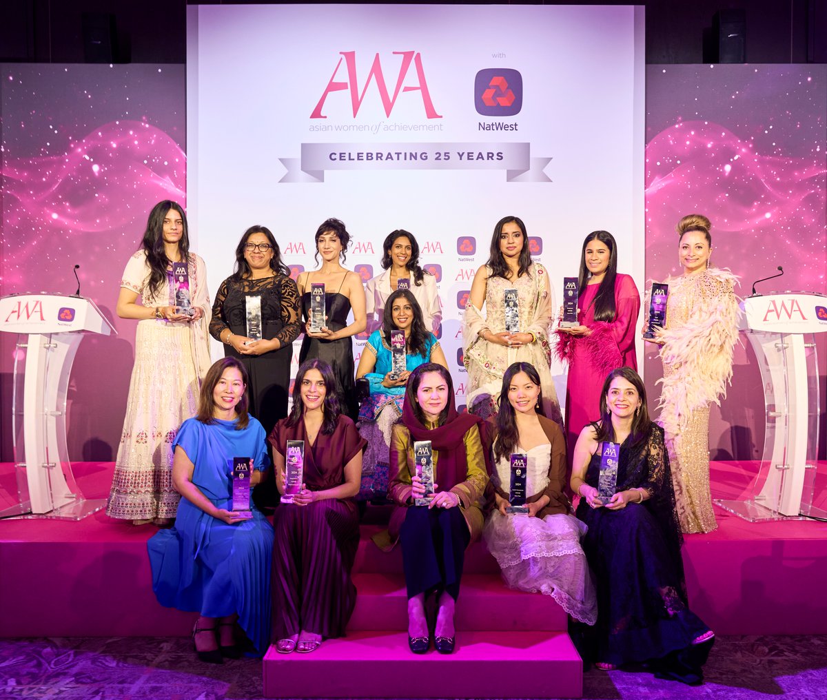 Congratulations to our 2024 Asian Women of Achievement Awards winners! 🌟
Thank you all who attended last night, we hope you had a wonderful evening!🙌

#AWA2024 @natwest_business