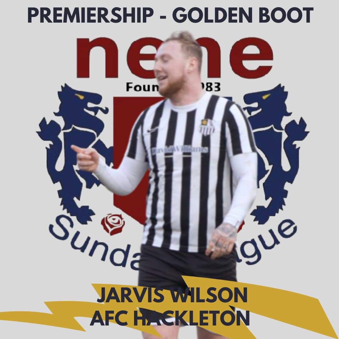 AF(C) HACKLETON (@afchackleton) on Twitter photo Congratulations, <a href="/JW_ilson/">Jarvis Wilson🫨</a> 🏆 winning The Golden Boot for The Premier Division 2024/25 Congratulations, <a href="/JW_ilson/">Jarvis Wilson🫨</a> 🏆 winning The Golden Boot for The Premier Division 2024/25