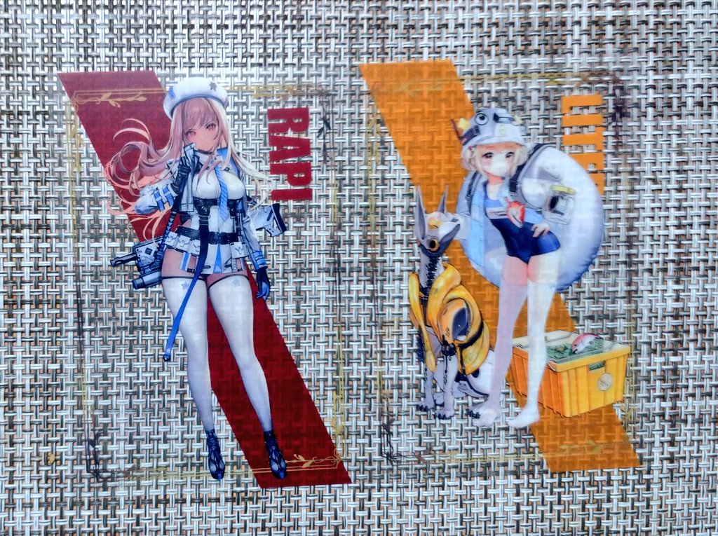 &lt;交換&gt;
勝利の女神 NIKKE
クリアブロマイド

譲→ラピ,リター
求→ヘルム

郵送のみ。
よろしくお願いいたします。