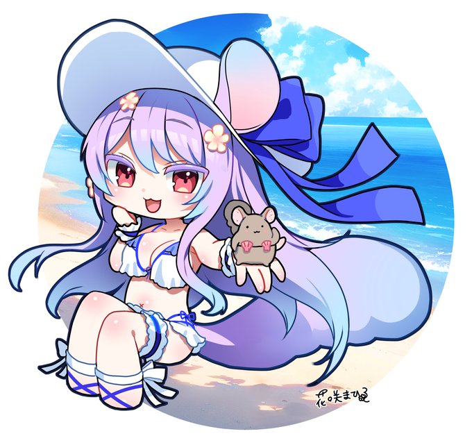 趣味絵描いちゃった
まひる改変ミュオンちゃん 