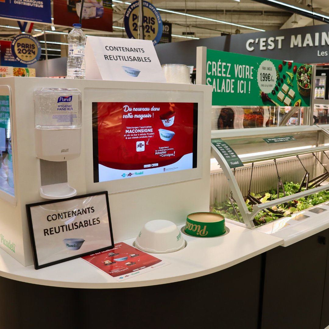 [Pilot Project] 🚀

Are you looking to reduce your plastic footprint or make a positive impact on the planet? 🌍

Act now and support our new pilot project at Carrefour Monaco! 💪

Containers are free of charge if returned within 14 days. 📅

#zeroplastic #noplastic #reuse