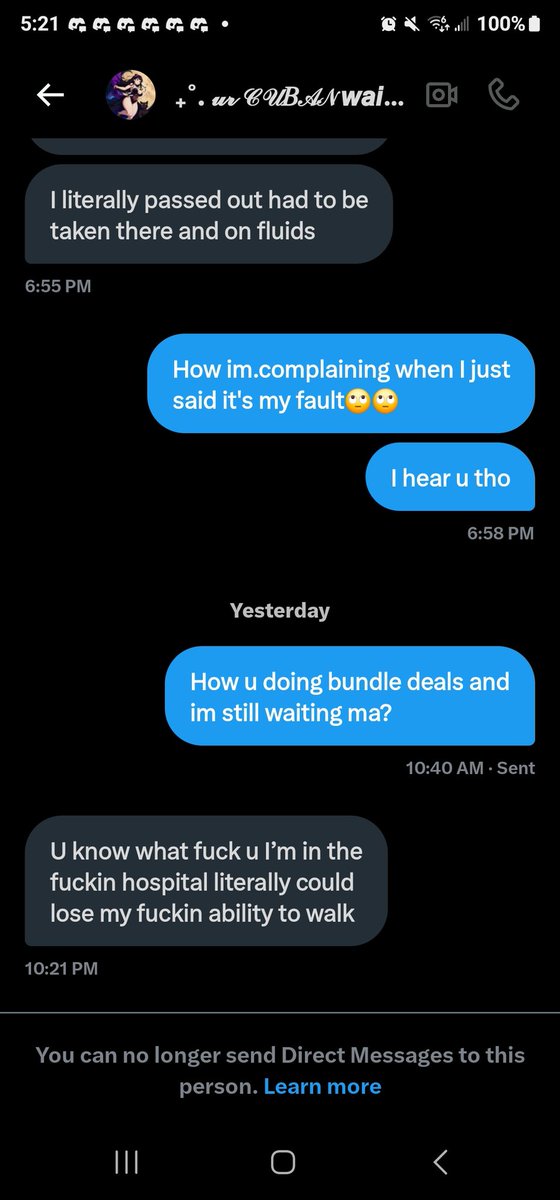 KingRhomen's tweet photo. @obeyyogoddess DONT BUY FELLAS..SHE GONNA USE THE HOSPITAL AS THE REASON Y U DIDNT GET UR CONTENT....AN ENTIRE WEEK IVE BEEN WAITING FOR MY CONTENT I PAID FOR BUT SHE OFFERING YALL BUNDKE DEALS MAKE IT MAKE SENSE

#SHEBROKE #FAKESICK #SCAMARTIST https://t.co/bDMG7wAse1